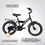 A16115 Kids Bike 16 inch for Boys & Girls with Training Wheels, Freestyle Kids' Bicycle with fender and carrier. W1856P206252