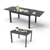 Aluminum Patio Extendable Dining Table 35