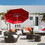10FT Patio Umbrella, Outdoor Table Umbrella with Push Button Tilt and Crank, UV Protection Waterproof Market Sun Umbrella with 8 Sturdy Ribs for Garden, Deck, Backyard, Pool (Brick red) W1859P195380