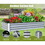 6x3x1ft Galvanized Raised Garden Bed, Outdoor Planter Garden Boxes Large Metal Planter Box for Gardening Vegetables Fruits Flowers, Silvery W1859P197882