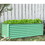 6x3x2ft Galvanized Raised Garden Bed, Outdoor Planter Garden Boxes Large Metal Planter Box for Gardening Vegetables Fruits Flowers,Green W1859P197925