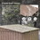 Outdoor Storage Shed 6x4 FT, Metal Tool Sheds Storage House with Lockable Double Door, Large Bike Shed Waterproof for Garden, Backyard, Lawn