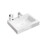 BB02-24-101, Integrated solid surface basin WITHOUT drain & faucet, glossy white color W1865107108