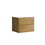Alice24-106, Wall mount cabinet without basin, Natural oak color, with two drawers W1865P147101