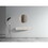 BB0648Y101, Integrated glossy white solid surface basin with one predrilled faucet hole, faucet and drain assembly NOT included