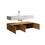 U065-Flora48W-106 Floating Bathroom Sink with Storage Cabinet, Natural Oak Wall-mounted Basin with Cabinet with 3 Soft Close Doors W1865S00057