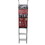 Huachuang 12 Feets 2 in 1 Aluminum Extension Ladder with Wheels, 300lbs Duty Rating