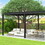 8640E Louver Pergola 10x19ft aluminum frame & steel louvers W1895P178592