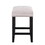 Farmhouse 24in Height Barstools for 34"-38" Counter Island Upholstered Stools W1897110485