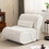 Soft Pellet Velvet Recliner - Comfortable Lounge Chair with Waist Pack Padding, Modern Design, Ideal for Living Room, Bedroom or Office - beige W1901S00005