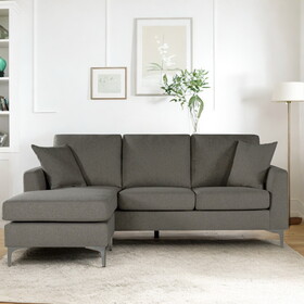 78 inch Wide Upholstered Sectional Sofa & Chaise W1915110950