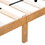 Queen Size Wood Platform Bed Frame,No Box Spring Needed,Strong Wood Slat Support, Easy assembly W1917P169562