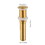 Gold Single Stem Faucet for Bathroom Vanity W1920132154