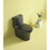 1.1/1.6 GPF Dual Flush 1-Piece Elongated Toilet with Soft-Close Seat - Matt Black 23T02-MB W1920P143275