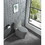 15 5/8 inch 1.1/1.6 GPF Dual Flush 1-Piece Elongated Toilet with Soft-Close Seat - Light Grey 23T01-LG W1920P143276