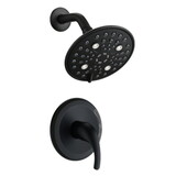 Matte Black Single Handle 5-functions Shower Head Set W1920P146670