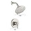 Brushed Nickel Single Handle 5-functions Shower Head Set W1920P146680