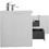 60" Wall Hung Bathroom Vanity in Gloss White with White Top 24VANGELA-60_7801