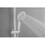 White 9.8" Rain Shower Head System with 4-Function Handheld Shower W1920P201294