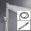 10" Round Rainfall and Handheld Shower System with 2-Handle Temperature and Flow Control in Brushed Nickel W1920P202084
