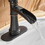 Oil-Rubbed Bronze Bathroom Sink Faucet with Single Lever Handle W1920P203138