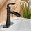 Oil-Rubbed Bronze Bathroom Sink Faucet with Single Lever Handle W1920P203138