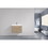 36" Wall Mounted Single Bathroom Vanity in Natural Wood W1920S00050