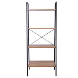 53 in H 4-Tier Freestanding Bookcase Storage Rack Plant Stand Ladder Shelves W1921118940