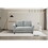 Fashionable living room sofa double seat, gray fabric W1927113301