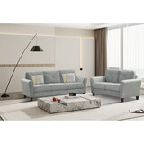 JIUMI Fashion Living Room Two Piece Sofa Set, Living Room Three seater+Two seater W1927S00004