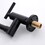 Brass Pot Filler,Wall Mount Commercial Pot Filler Faucet,Brass Copper Material Kitchen Folding Faucet,Coffee Machine Faucet with Stretchable Double Joint Swing Arms,Style A,Black ened W1932P144229