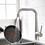 Kitchen Faucet Single Handle 1 Hole Kitchen Sink Faucets W1932P149027