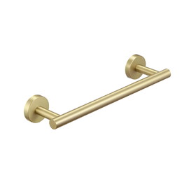 5-Pieces Brushed Nickel Gold Bathroom Accessories Set, Stainless Steel Bathroom Hardware Set, Bath Towel Bar Set, Towel Racks for Bathroom Wall Mounted W1932P156145