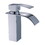 Chrome Bathroom Faucet,Faucet for Bathroom Sink, Single Hole Bathroom Faucet Modern Single Handle Vanity Basin Faucet W1932P156231