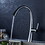 Commercial Kitchen Faucet with Pull Out Sprayer, Single Handle Single Lever Kitchen Sink Faucet W1932P156236