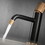 Faucets, Gold Rose Faucet Brass Bathroom Basin Faucet Knurling Design Deck Mounted Water Mixer Tap W1932P171701