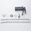 ORB Bathroom Faucet, Faucet for Bathroom Sink, Single Hole Bathroom Faucet Modern Single Handle Vanity Basin Faucet