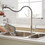 Commercial Brushed Nickel Kitchen Faucet with Pull Out Sprayer, Single Handle Single Lever Kitchen Sink Faucet W1932P172337