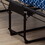 Metal Folding Bed Frame with Foam Mattress for Small Space, Easy Storage and Movable with 4 Castors W1960P162804