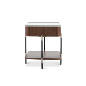 Movable Top Storage Side Table W1978120448