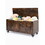 Storage Chest, 39.4" Wooden Storage Bench with 2 Safety Hinges W1982135981