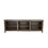 Brown TV stand, capable of accommodating 70 inch TV stand, media console, entertainment center TV table, 3 storage cabinets, living room and bedroom with open shelves,tv stands for living room