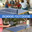 6ft Mid-Size Table Tennis Table Foldable & Portable Ping Pong Table Set for Indoor & Outdoor Games with Net, 2 Table Tennis Paddles and 3 Balls W1989119576