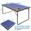 Table Tennis Table Midsize Foldable & Portable Ping Pong Table Set with Net and 2 Ping Pong Paddles for Indoor Outdoor Game W1989127270