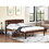 W1998121944 Walnut+Pine+Box Spring Not Required+Full+Wood