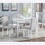 W1998S00049 White+Pine+Seats 4+Dining Room+4 Leg