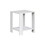 END TABLE (1SET of 2TABLE), Modern White Side Table with Lower Shelf - Sleek, Space-Saving End Table for Living Room or Bedroom W2026P197389