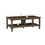Coffee Table with 1 drawer, Elegant Walnut Coffee Table with Industrial Accents - Durable, Functional, and Stylish Centerpiece for Living Room W2026P197482