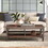 Coffee Table with 1 drawer, Elegant Walnut Coffee Table with Industrial Accents - Durable, Functional, and Stylish Centerpiece for Living Room W2026P197482