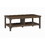 Coffee Table with 1 drawer, Elegant Walnut Coffee Table with Industrial Accents - Durable, Functional, and Stylish Centerpiece for Living Room W2026P197482